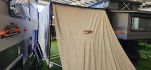 AusTuff Canvas Wall Kit (3 walls) to suit 5m Long Awning