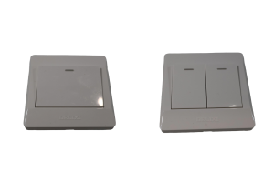 Square Light Switch WHITE