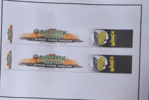 Marketing - Austrack Flag with Base