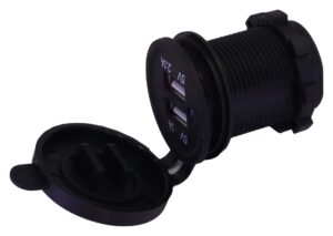 12V power Cigi socket-Dual USB
